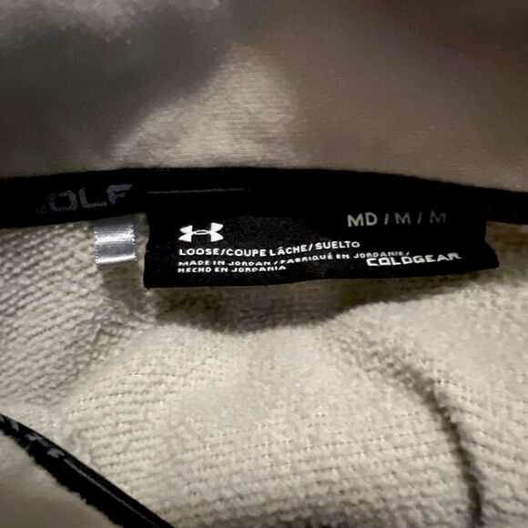 Under Armour Pullover Mens Size Medium Long Sleeve 1/4 Zip Athletic Warmup Top - Picture 4 of 4